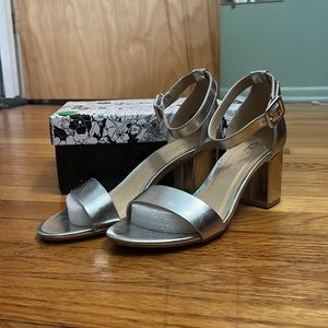 Silver heels